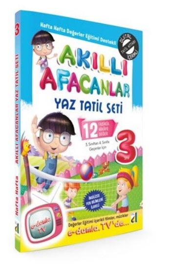 Damla Akıllı Afacanlar Yaz Tatil Seti 3. Sınıf Komisyon Damla Akıllı Afacanlar Yaz Tatil Seti 3. Sınıf Komisyon