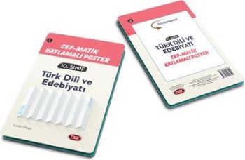 Data 10. Sınıf Türk Dili ve Edebiyatı Cep-Matik Katlamalı Poster