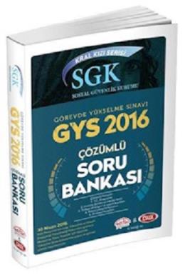 Data 2016 GYS SGK Kral Kızı Serisi Sosyal Güvenlik Kurumu Çözümlü Soru Bankası