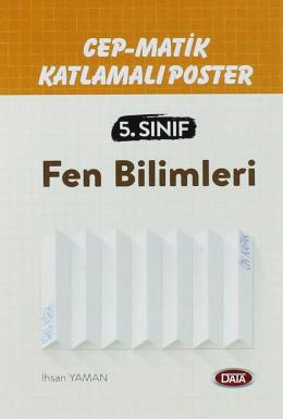 Data 5.Sınıf Fen Bilimleri Cep Matik Katlamalı Poster