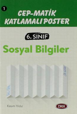 Data 6.Sınıf Sosyal Bilgiler Cep Matik Katlamalı Poster