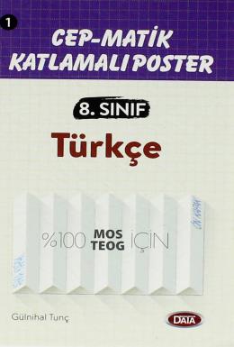 Data 8.Sınıf Türkçe Cep Matik Katlamalı Poster Gülnihal Tunç
