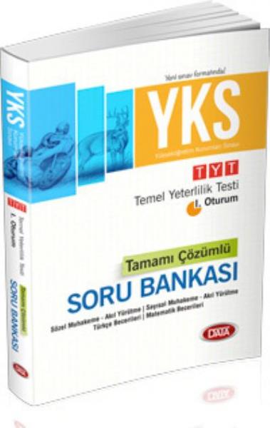 Data YKS TYT Tamamı Çözümlü Soru Bankası -  1. Oturum