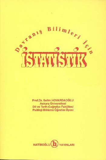 Davranış Bilimleri İçin İstatistik