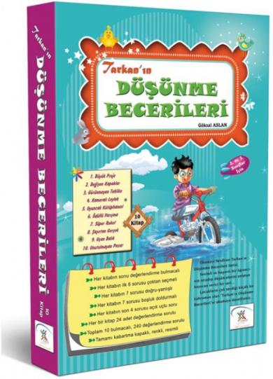 Tarkan’ın Düşünme Becerileri (10 Kitap) (2. ve 3. Sınıflar için) 5 Ren