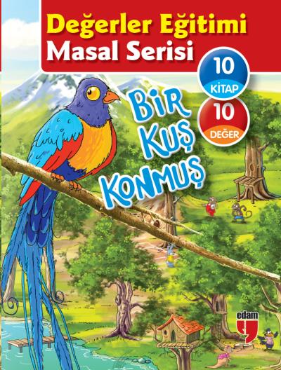 Bir Kuş Konmuş (10 Kitaplık Set) Neriman Karatekin