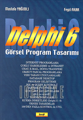 Delphi 6 Görsel Program Tasarımı %17 indirimli M. Yağımlı-F. Akar