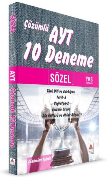 Delta AYT Sözel Çözümlü 10 Deneme