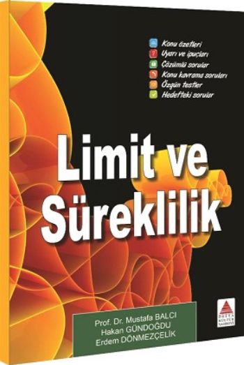 Delta Limit ve Süreklilik %17 indirimli Erdem Dönmezçelik