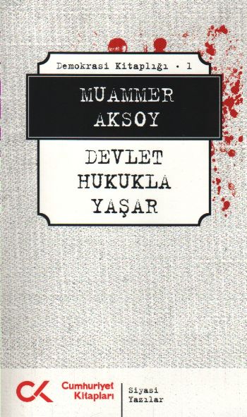 Demokrasi Kitaplığı 1: Devlet Hukukla Yaşar %17 indirimli Muammer Akso