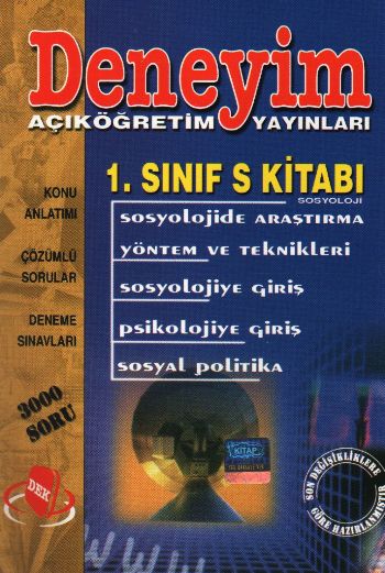 Deneyim AÖF 1. Sınıf S Kitabı