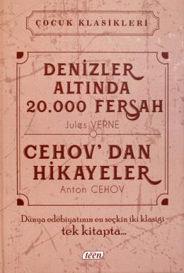 Denizler Altında 20000 Fersah - Cehov'dan Hikayeler İki Klasik Tek Kitap (Ciltli)