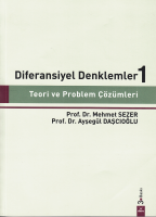 Diferansiyel Denklemler 1 Teori Ve Problem Çözümler Mehmet Sezer