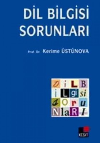 Dil Bilgisi Sorunları %17 indirimli Kerime Üstünova