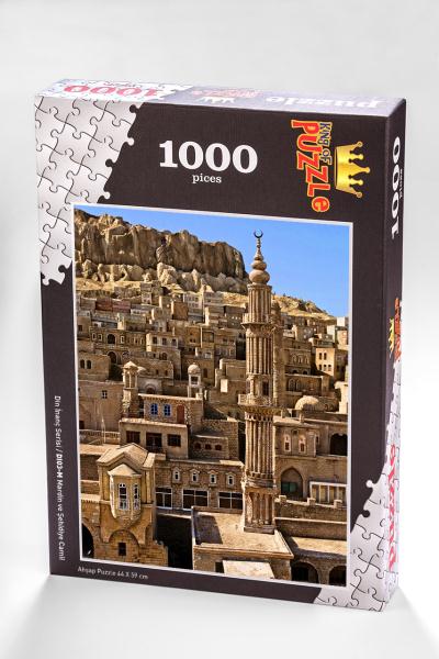 Din İnanç Serisi - Mardin ve Şehidiye Camii 1000 Parça Puzzle