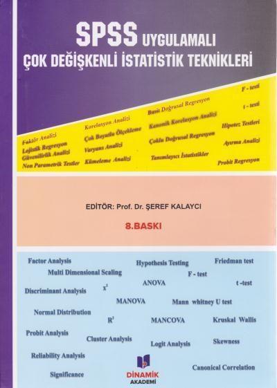 Dinamik SPSS Uygulamalı Çok Değişkenli İstatistik Teknikleri Dinamik A