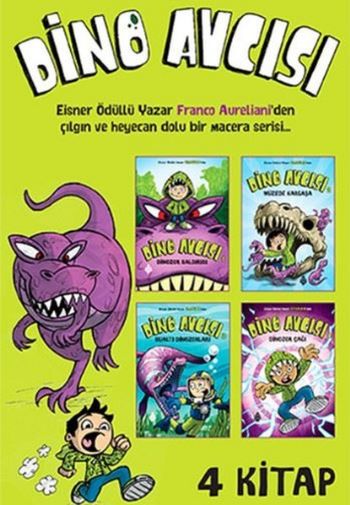 Dino Avcısı 4 Kitap Set