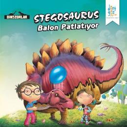 Dinozorlar Stegosaurus Balon Patlatıyor