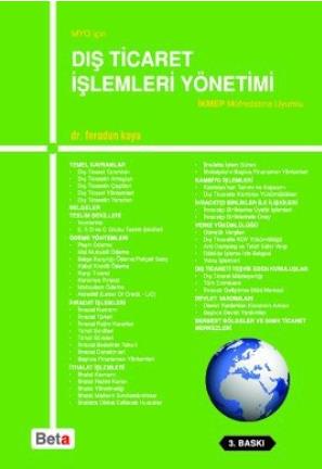 Dış Ticaret İşlemleri Yönetimi M.y.o.