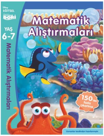 Disney Eğitsel Kayıp Balık Dory-Matematik Alıştırmaları 6-7 Yaş Doğan 