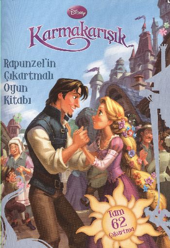 Disney Karmakarışık: Rapunzelin Çıkartmalı Oyun Kitabı %25 indirimli