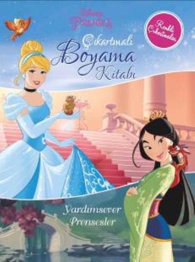 Disney Prenses Çıkartmalı Boyama Kitabı Yardımsever Prensesler Doğan E