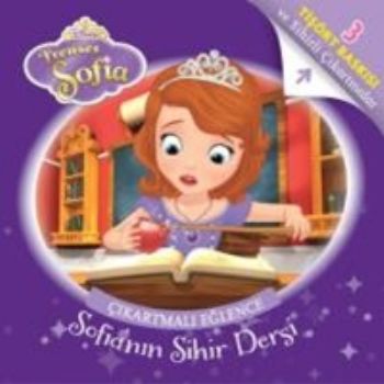 Disney Prenses Sofia Çıkartmalı Eğlence Tişört Baskılı - Sofia'nın Sih