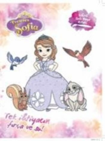 Disney Prenses Sofia Sihirli Sulu Boya Kitabı Kolektif