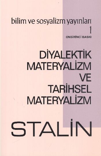 Diyalektik Materyalizm ve Tarihsel Materyalizm