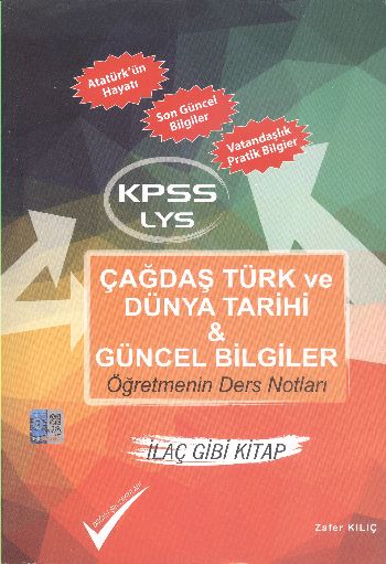 Doğru Şık KPSS LYS Çağdaş Türk ve Dünya Tarihi Güncel Bilgiler Zafer K