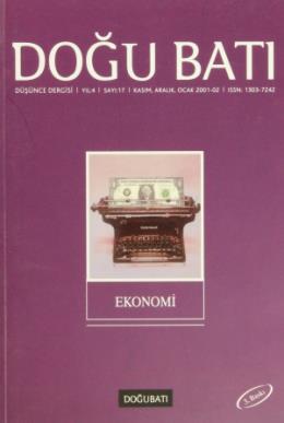 Doğu Batı Düşünce Dergisi Sayı: 17 Ekonomi