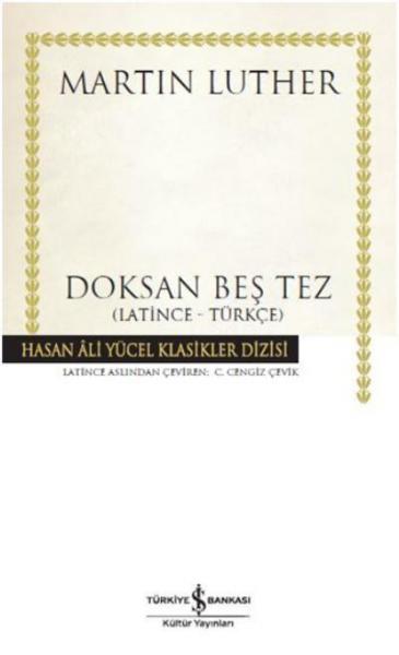 Doksan Beş Tez (Ciltli) Martin Luther