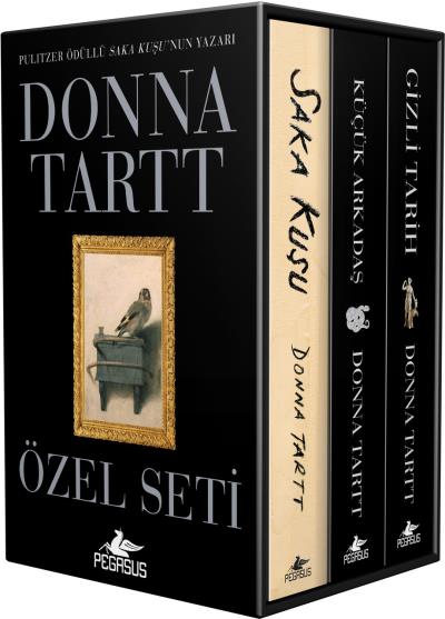 Donna Tartt Özel Seti Kutulu 3 Kitap Donna Tartt