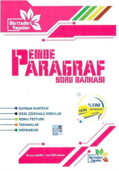 Dörttedört Pembe Paragraf Soru Bankası