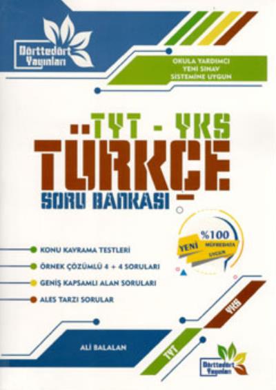 Dörttedört TYT-YKS Türkçe Soru Bankası