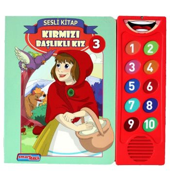 Sesli Cocuk Kitaplari Dunya Klasikleri 3 Kirmizi Baslikli Kiz Kolekt
