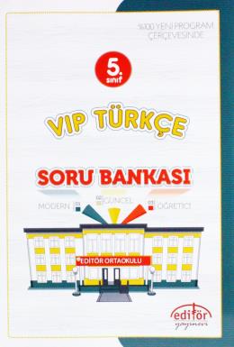 Editör 5. Sınıf Vip Türkçe Soru Bankası Alper Ateş