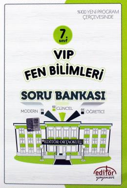 Editör 7. Sınıf VİP Fen Bilimleri Soru Bankası