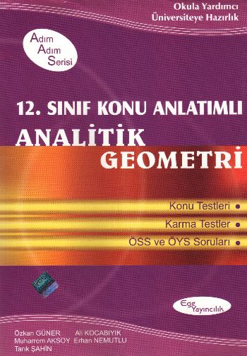 Ege 12. Sınıf Analitik Geometri K.A.