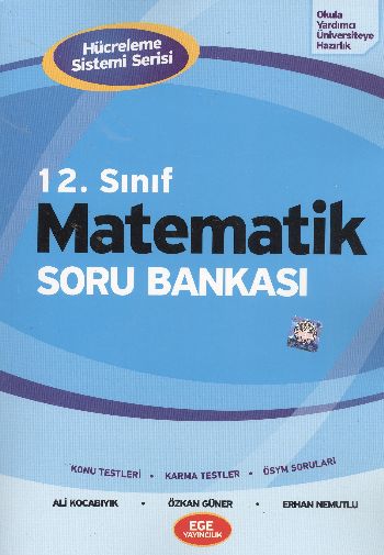 Ege 12. Sınıf Matematik Soru Bankası %17 indirimli A.Kocabıyık-Ö.Güner