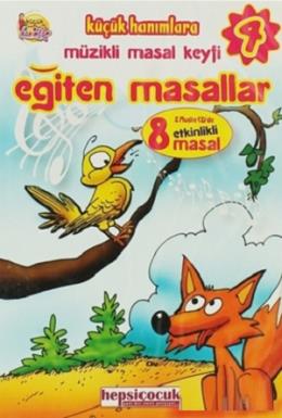 Küçük Hanımlara Müzikli Masal Keyfi-4: Eğiten Masallar (2 CD) %17 indi