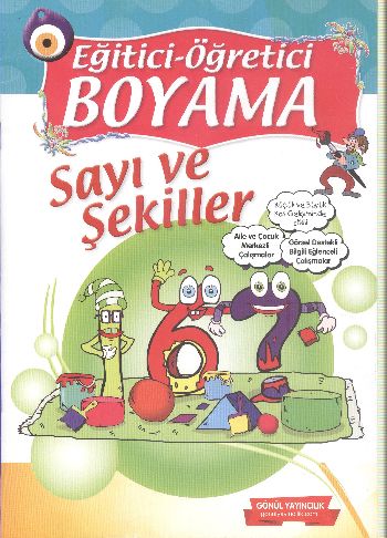 Eğitici Öğretici Boyama - İnce Boyama 10 Kitap