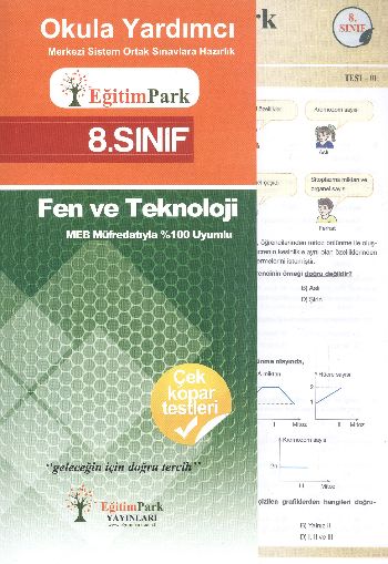 Eğitim Park 8. Sınıf Fen ve Teknoloji Yaprak Test Komisyon