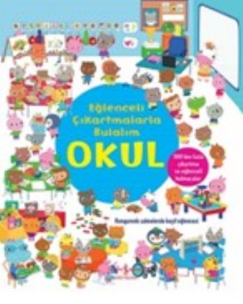 Eğlenceli Çıkartmalarla Bulalım Okul %30 indirimli Katıe Daynes