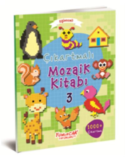 Eğlenceli Çıkartmalı Mozaik Kitabı 3