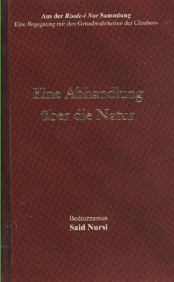 Eine Abhandlung Über Die Natur %17 indirimli Bediuzzaman Said Nursi