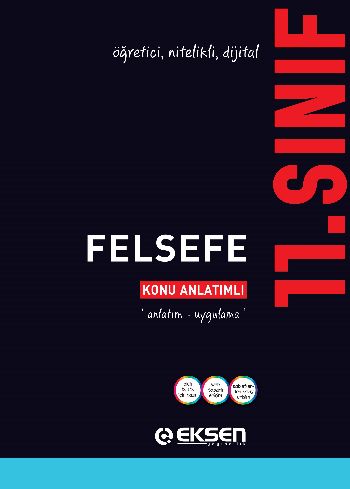 Eksen 11.Sınıf Felsefe-Sosyoloji Anlatım Kitabı %17 indirimli Z.Hekimo