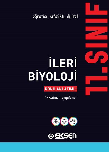 Eksen 11. Sınıf İleri Biyoloji Konu Anlatımlı