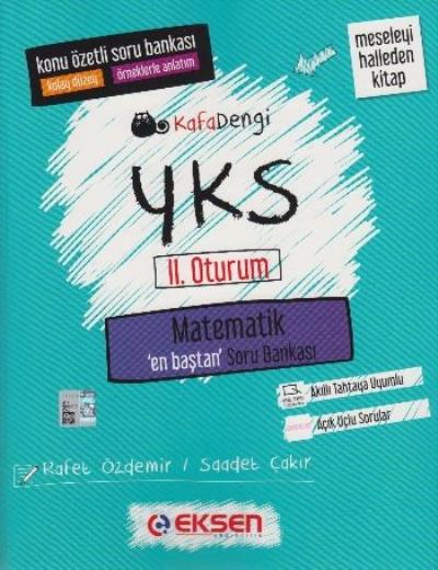 Eksen Kafadengi YKS Matematik En Baştan Soru Bankası 2. Oturum Saadet 