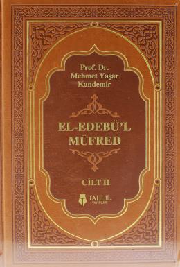 El-Edebü'l Müfred (2 Deri Cilt Takım) %30 indirimli Mehmet Yaşar Kande